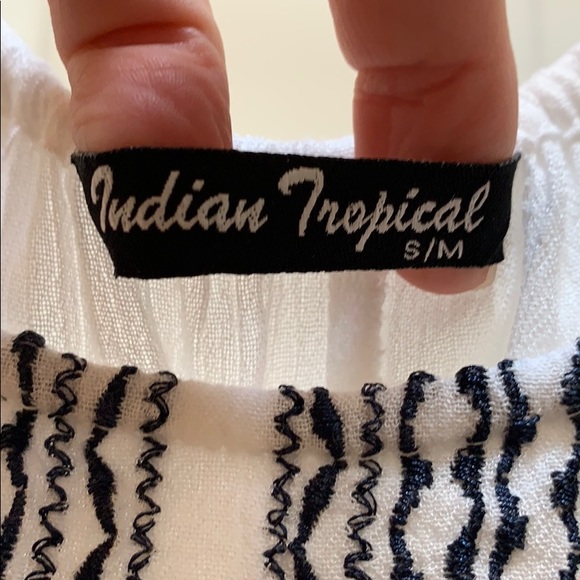 Indian Tropical Boho Coverup Dress - Picture 5 of 5